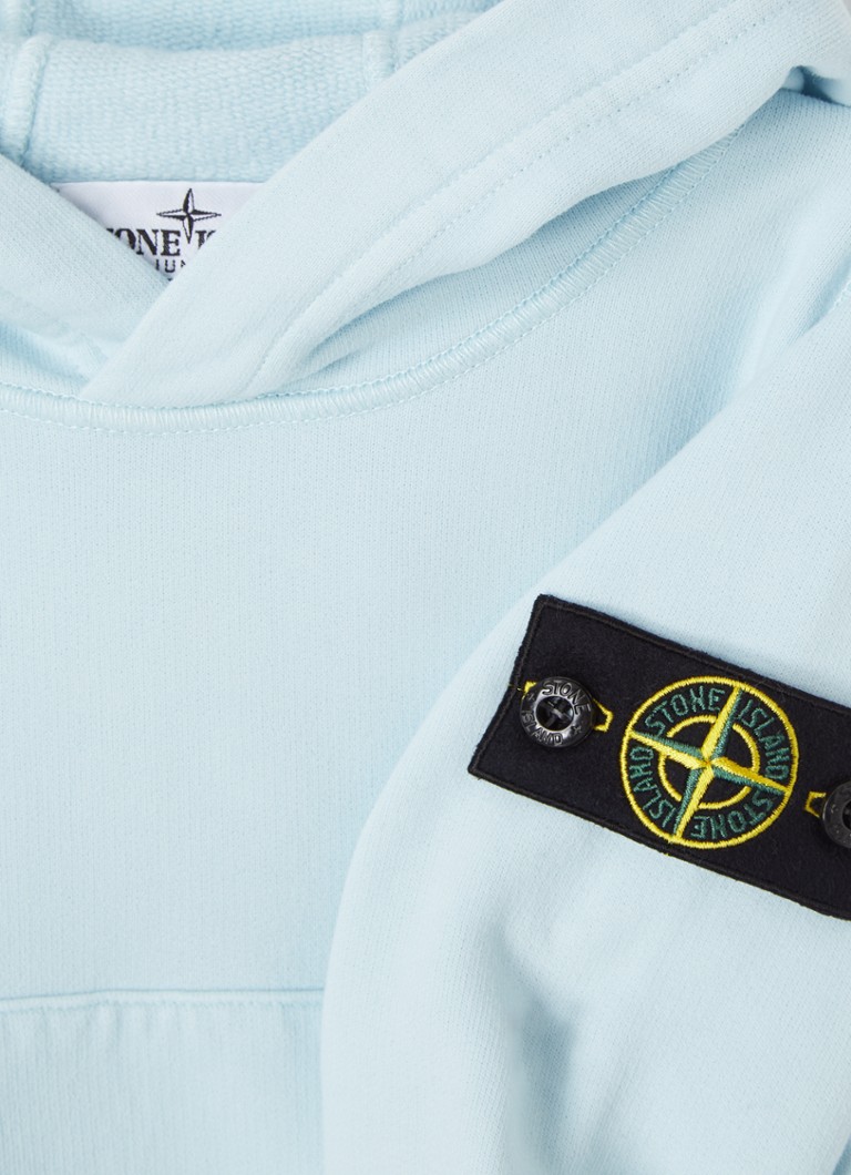 Stone Island 61620 džemperis su gobtuvu ir logotipu