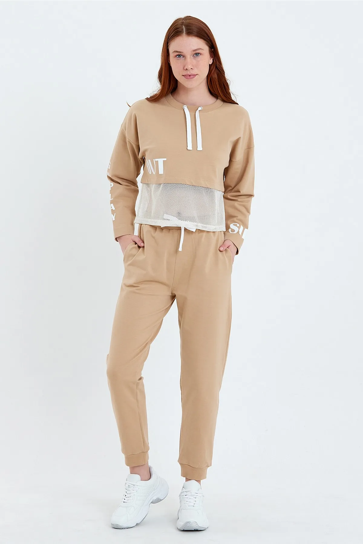 Zeyland  Jogginghose - Beige - Slim