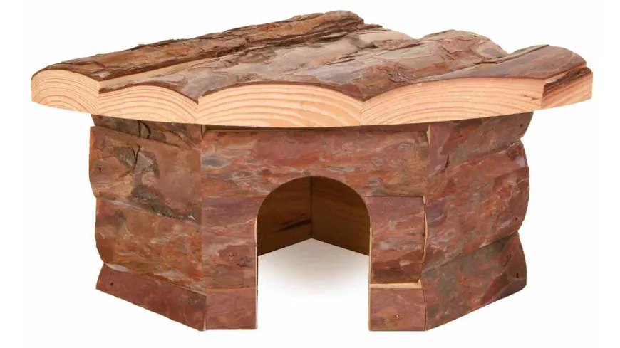 Trixie Natural Living Eckhaus Jesper 22 x 10 x 15 / 15 cm Nagerzubehör