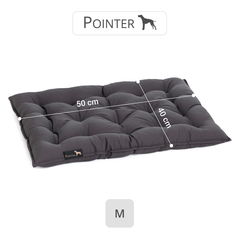 Pointer Hundekissen Pointer Liegekissen Urban anthrazit M