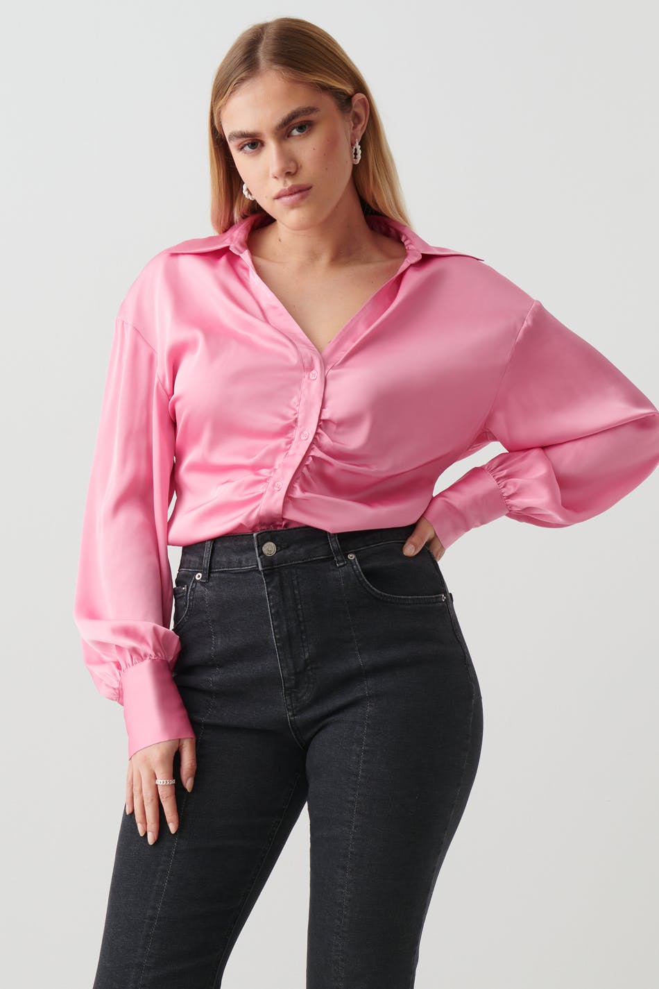 Satin blouse