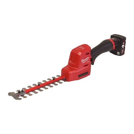 Taille-haie sans fil Milwaukee 4933479676 M12 FHT20-402, 20 cm, 12 V, batterie Li-Ion 4,0 Ah