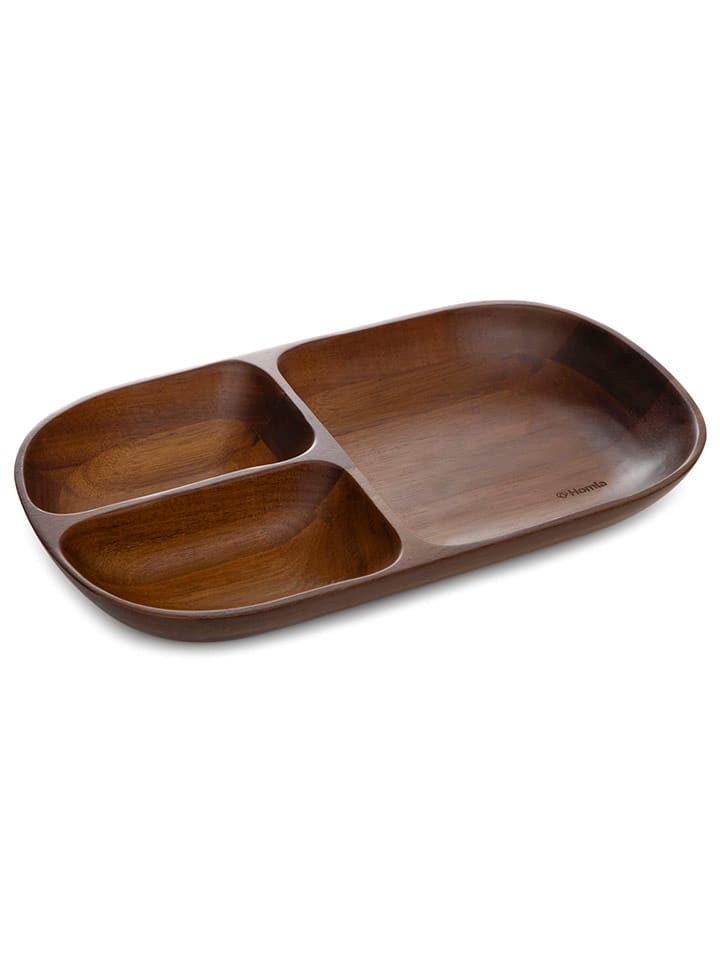 Homla Tablett ''Mooka'' in Braun - (L)31 x (B)17,5 cm günstig kaufen onesize