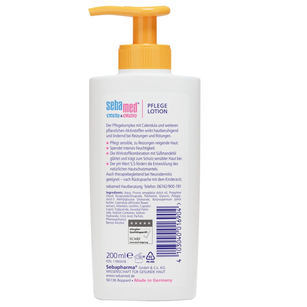 sebamed Baby&Kind Calendula Pflegelotion 200 ml