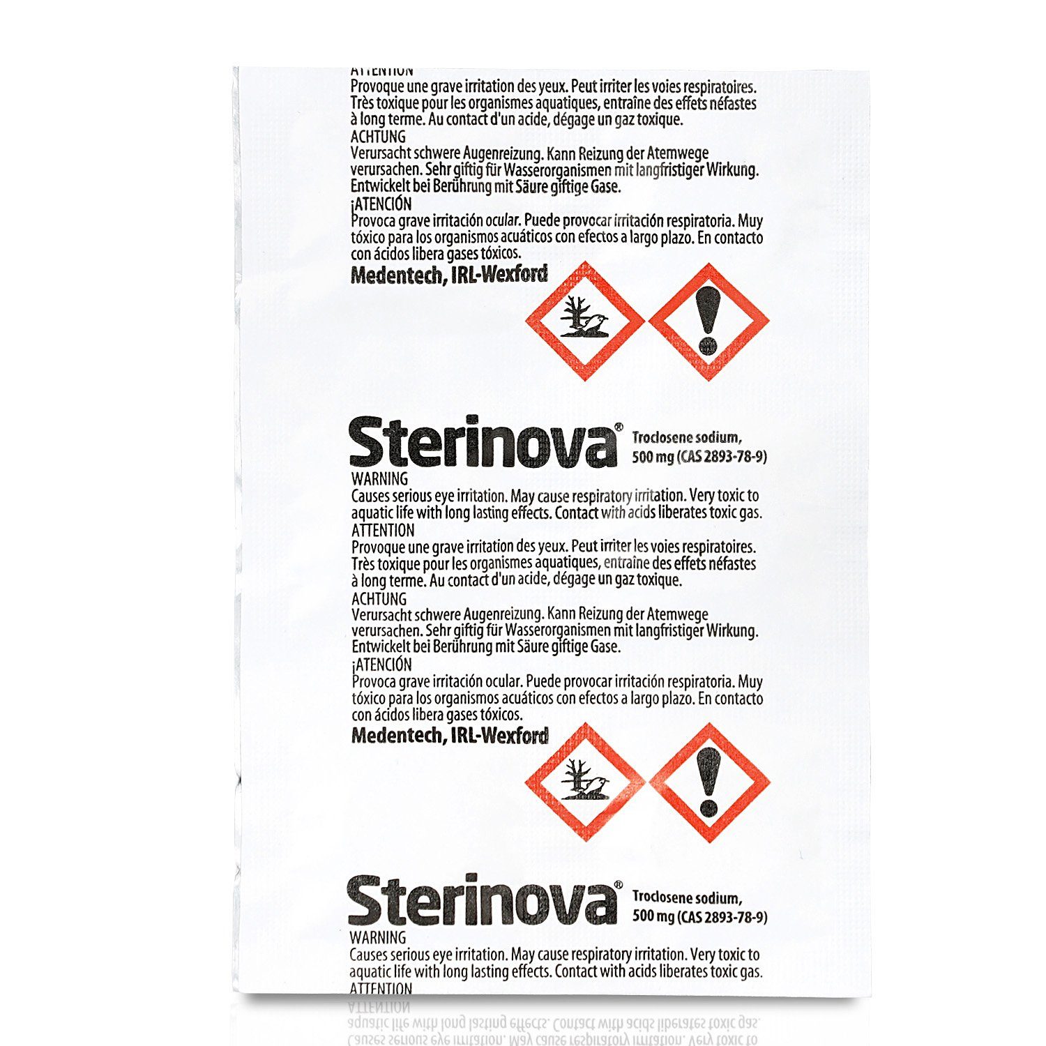 JB White Pool-Filterkartusche JB White 6x Puritabs Sterinova Chlortabletten Wasserrudergerät, Zubehör für Trinkwasseraufbereitung, 6x Wasser Rudergerät Tabletten gegen Algen, extra konzentriert, Chlort