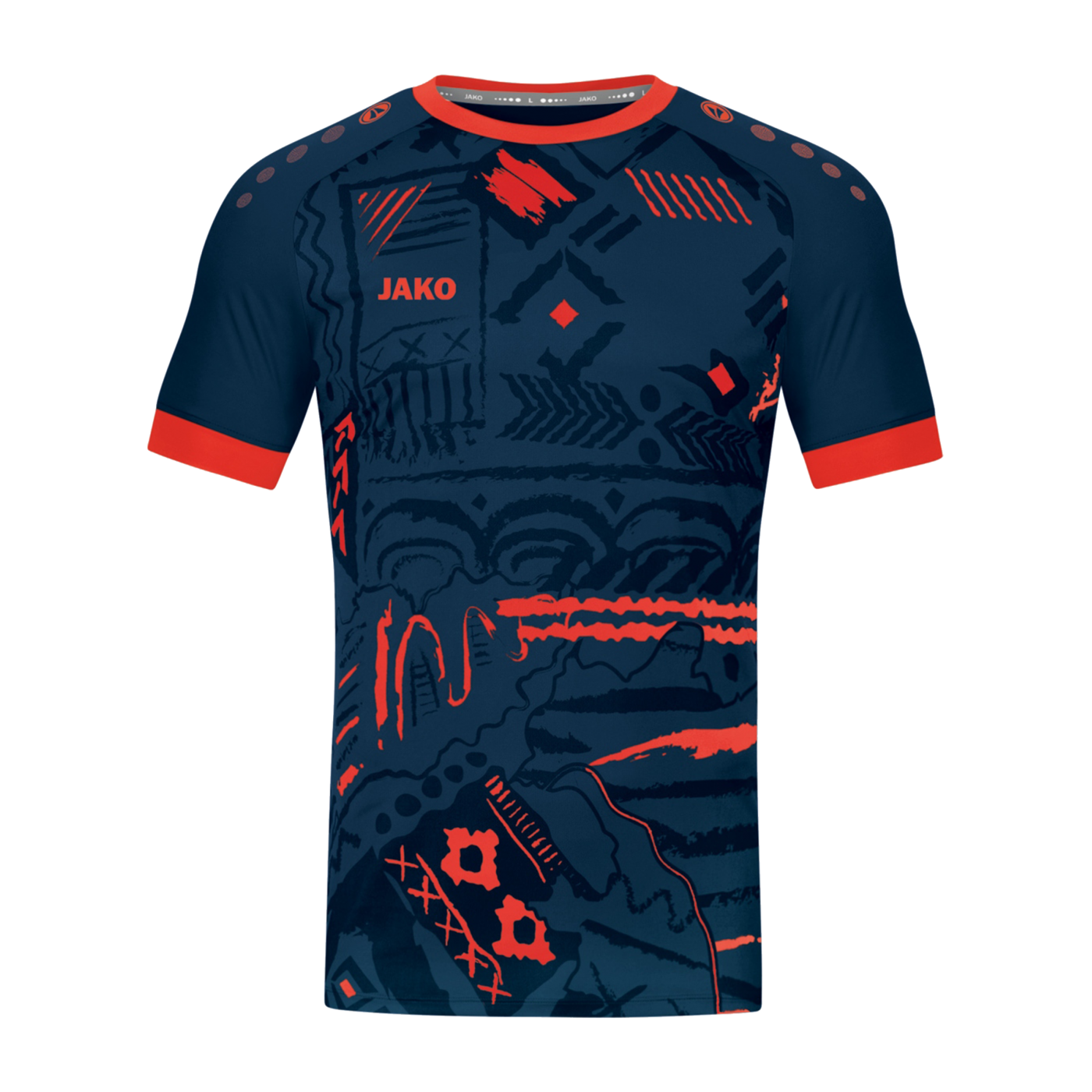 JAKO Tropicana Trikot Blau Orange F932