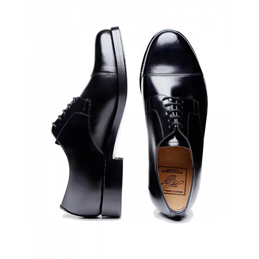 Heinrich Dinkelacker - Businessschuhe Oxford JANOSCH K CAPTOE BC Boxcalf - schwarz