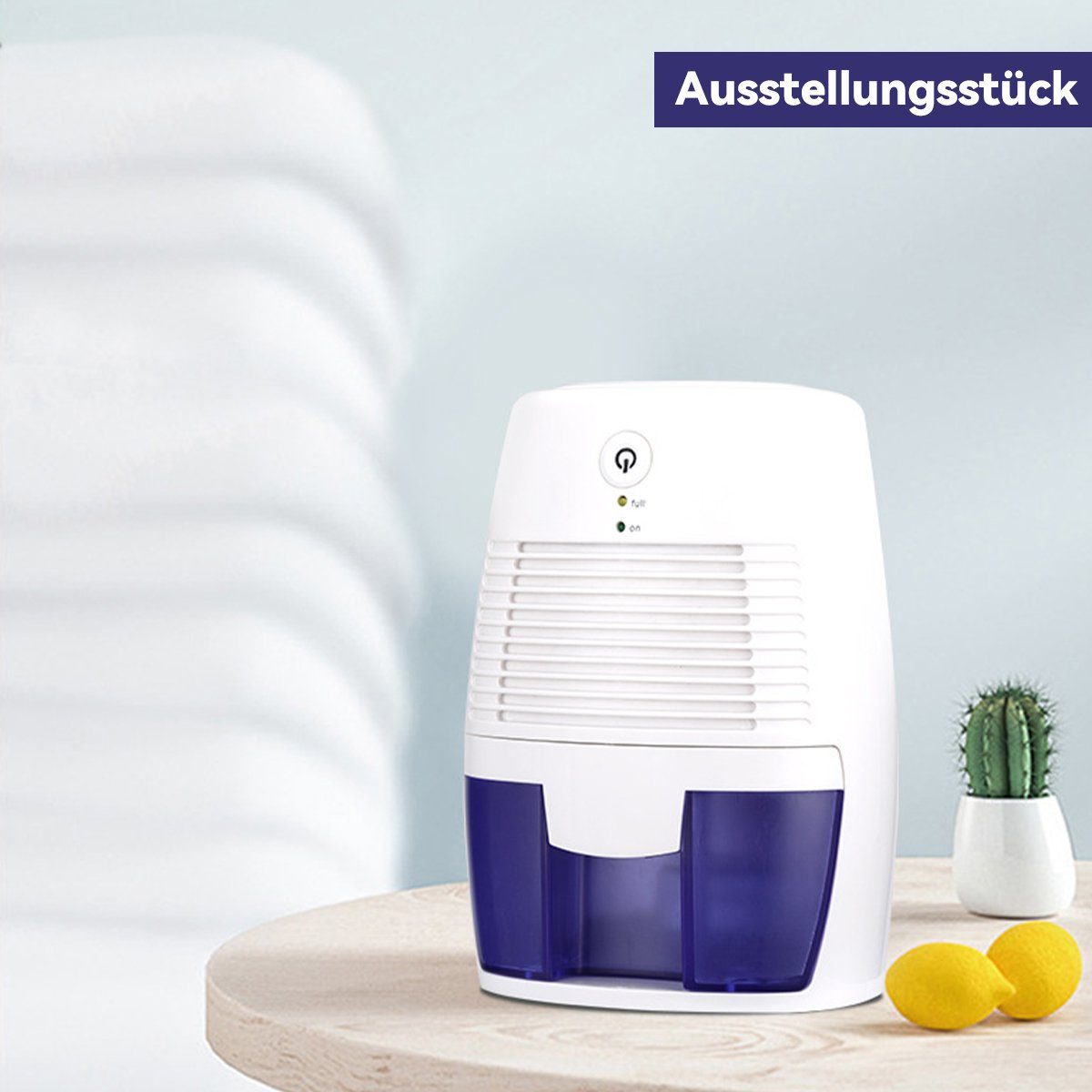 Hikeren Luftentfeuchter 23W Entfeuchter,250ml/Tag,bis 15m²,500ml,Schimmelfest,Luftreiniger, Entfeuchtung 0,25 l/Tag