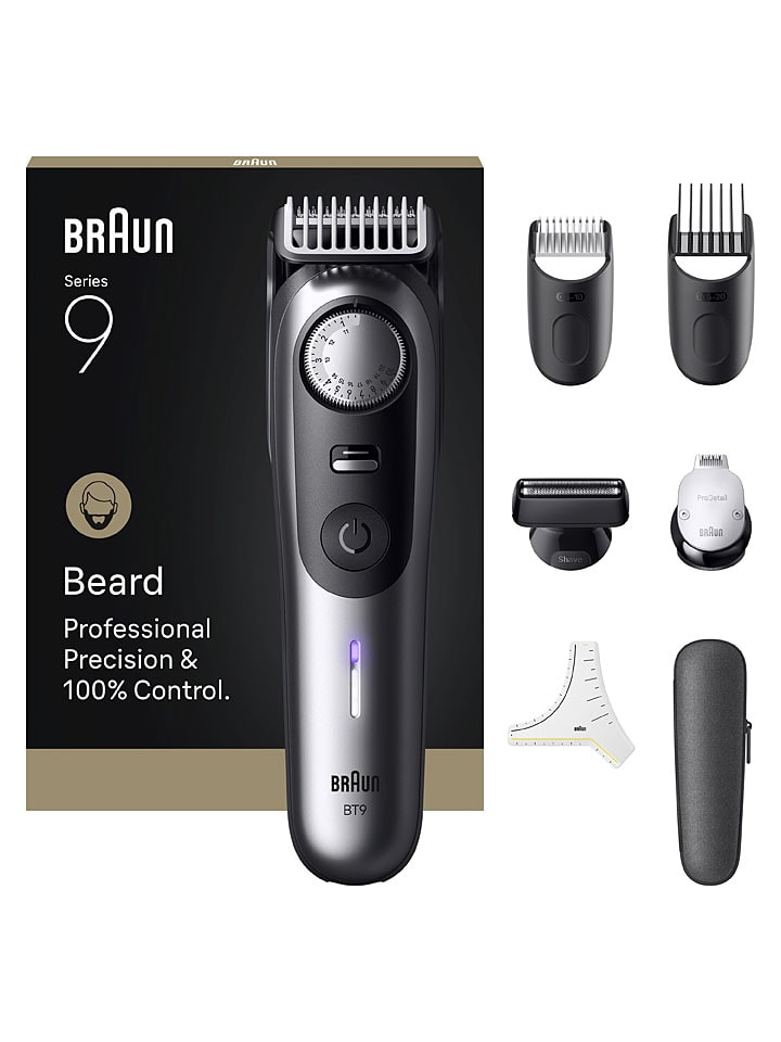 Braun Barttrimmer ''Series 9'' in Chrom günstig kaufen onesize