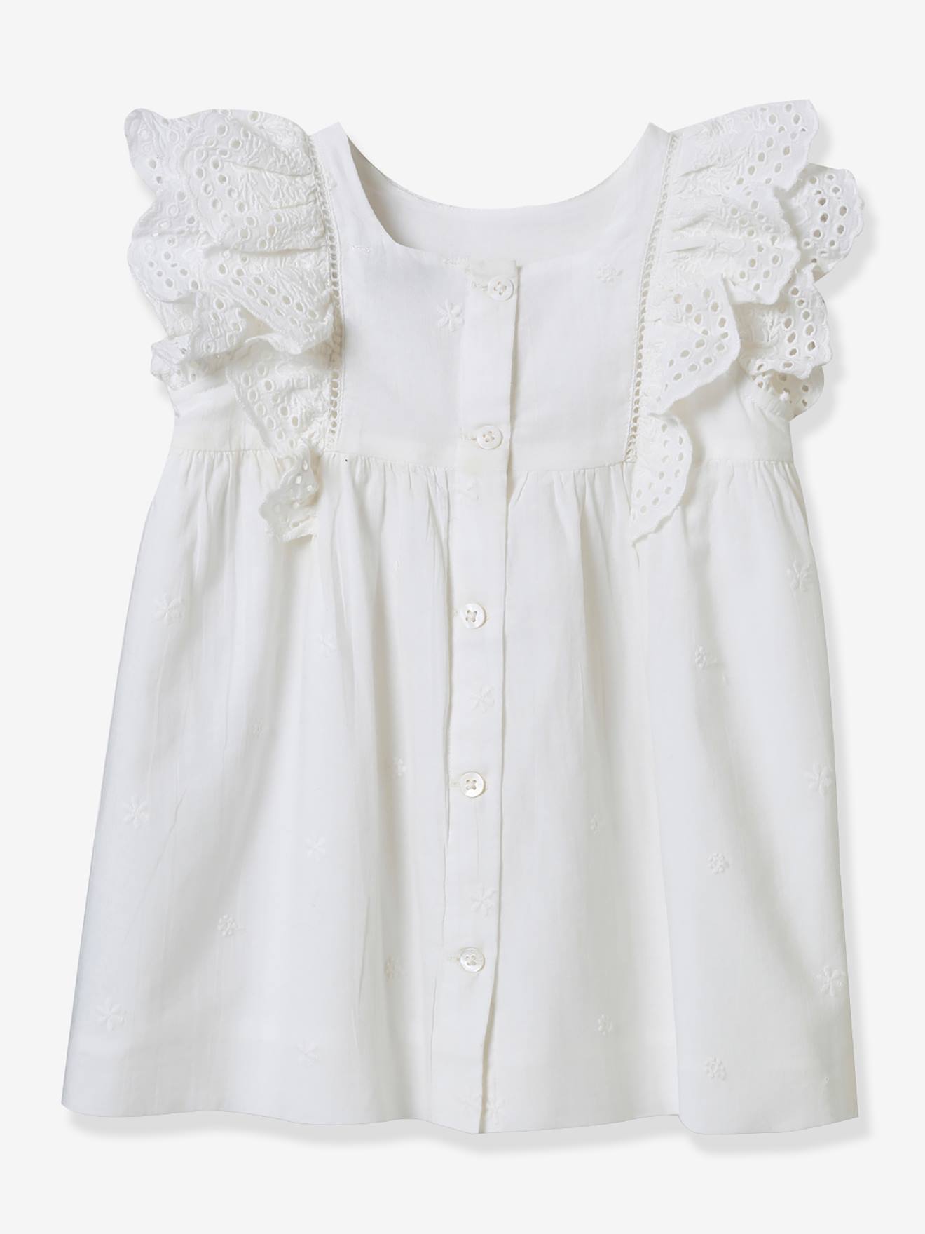 Robe brodée bébé Romy CYRILLUS