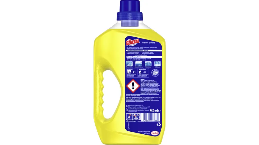 Der General Allzweckreiniger Frische Zitrone 750 ml