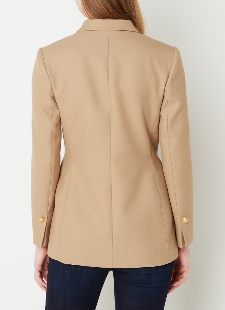 LKBennett Mariner double-breasted blazer with piped pockets