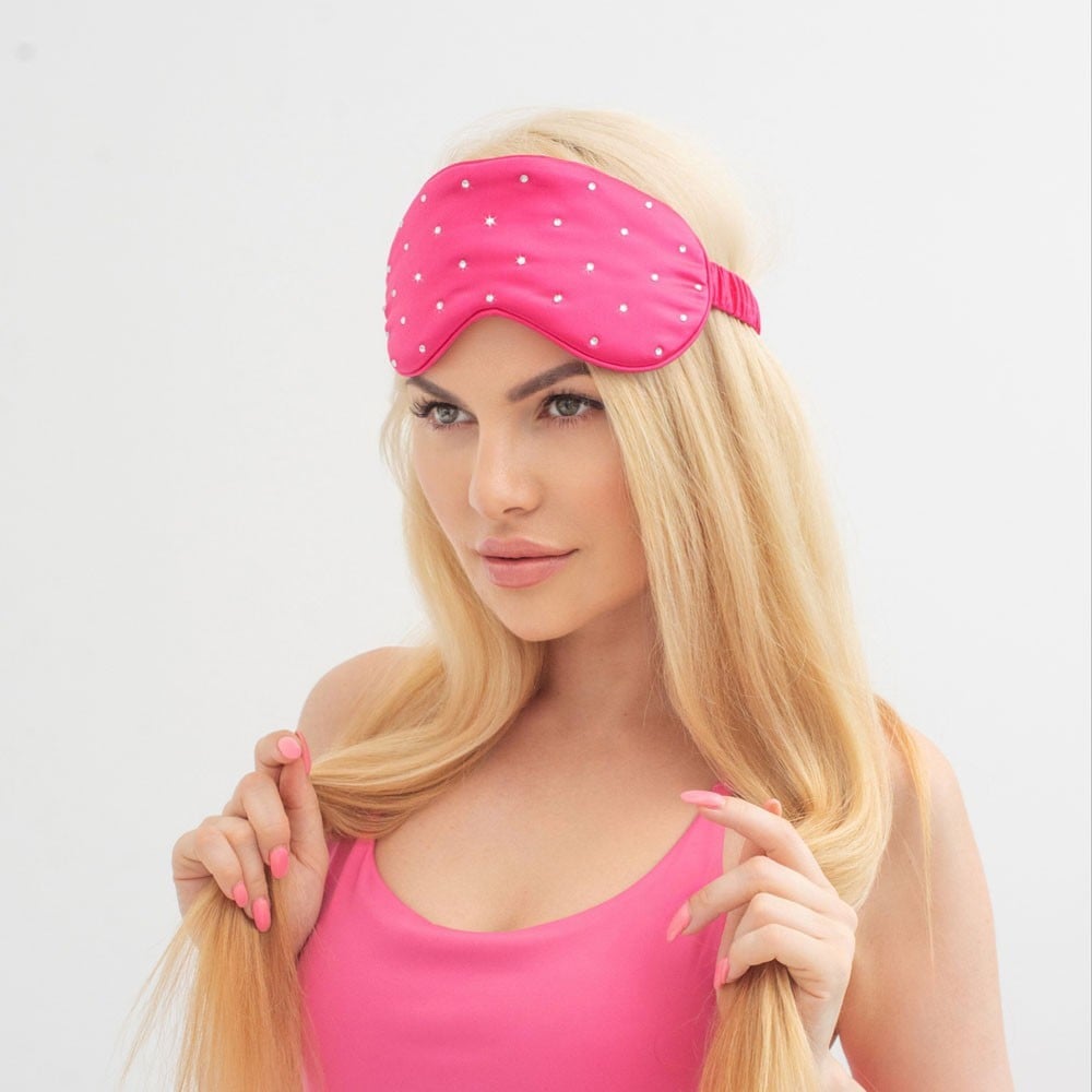 Crystallove kristalizirana svilena maska za oči
