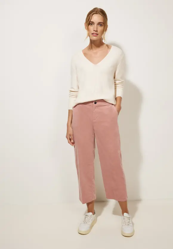 Street One Casual Fit Babycord Hose