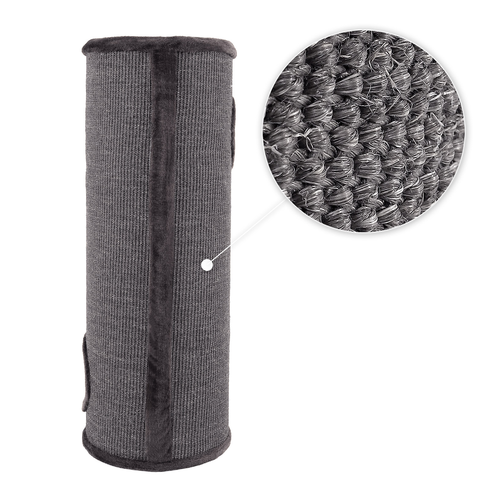 Lionto Kratztonnen Lionto 100cm Kratztonne mit Sisal grau