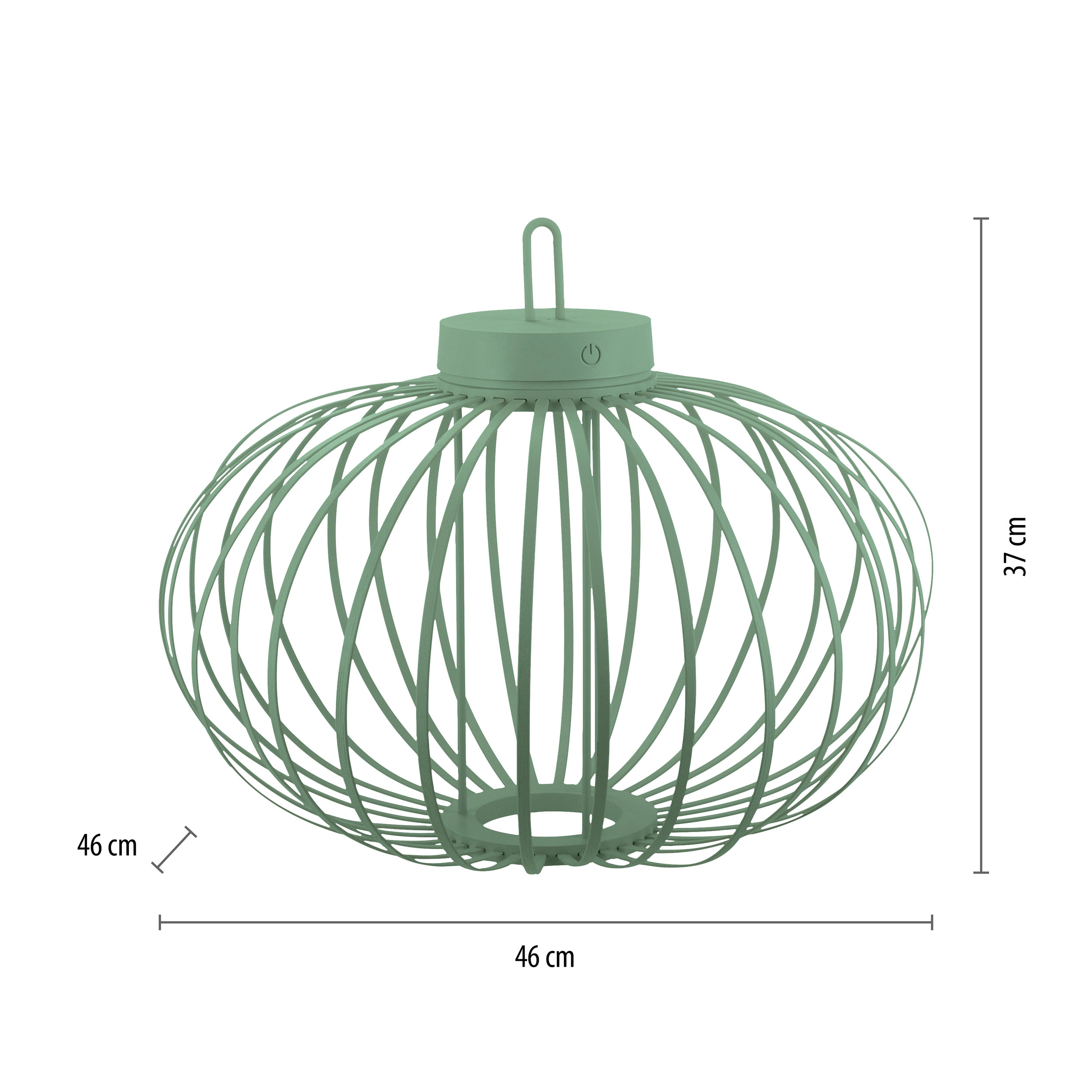 JUST LIGHT.LED-Akku-Tischleuchte 1flg