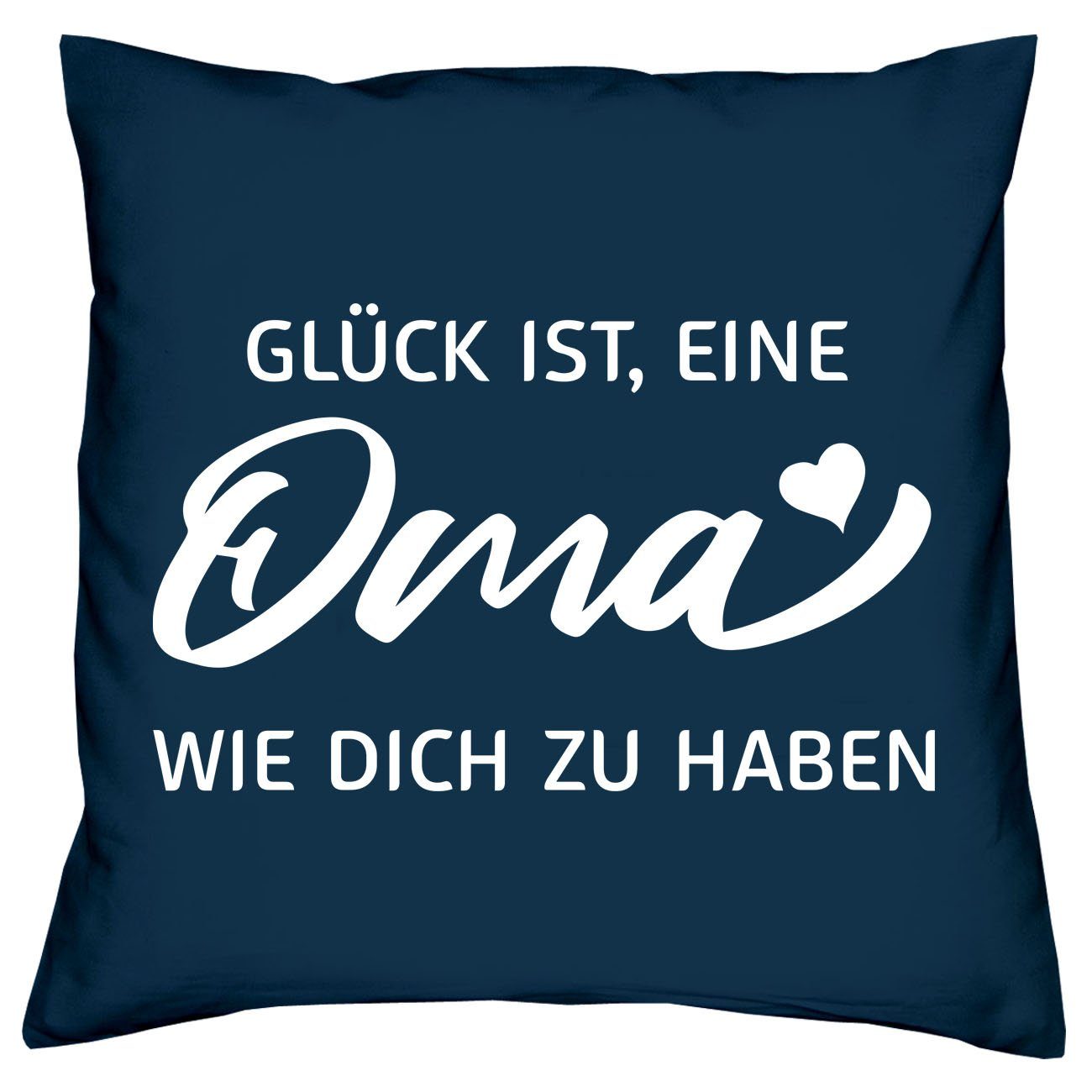 Soreso® Dekokissen Geschenk für Oma und Opa Weihnachten Kissen-Set Weihnachtsgeschenk, Geschenk-Set