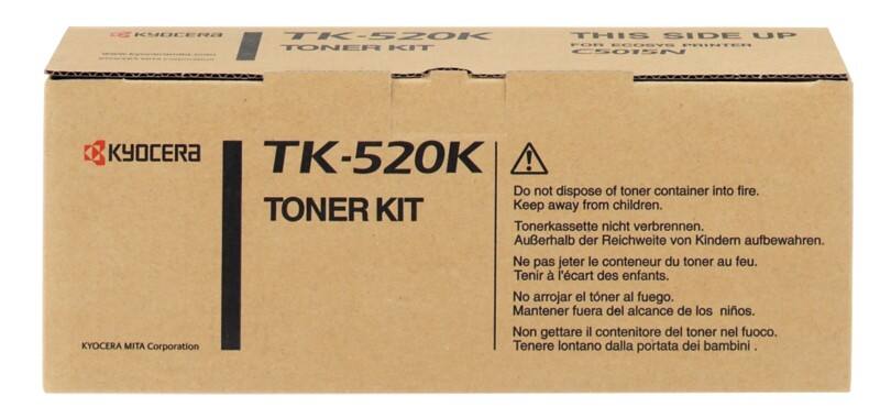 Kyocera TK-520K Original Tonerkartusche Schwarz