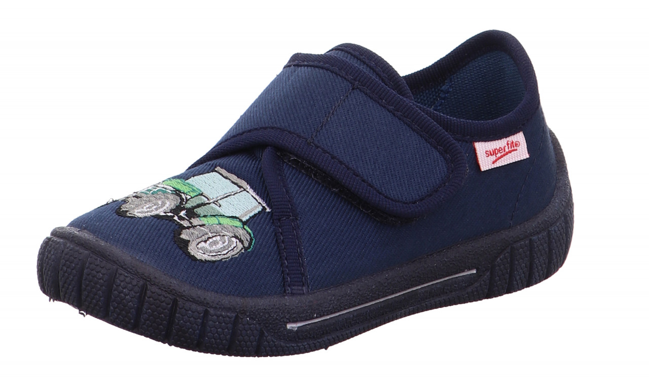 BILL - Ocean Hausschuh mit Klettverschluss