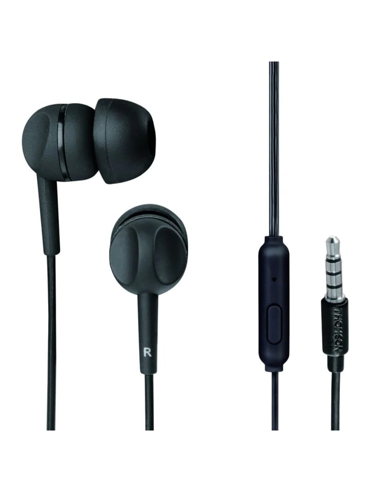 COFI 1453 Kabelgebundene Ohrhörer Klinke 3,5 mm mit Mikrofon In-Ear-Kopfhörer in Schwarz günstig kaufen 120 cm