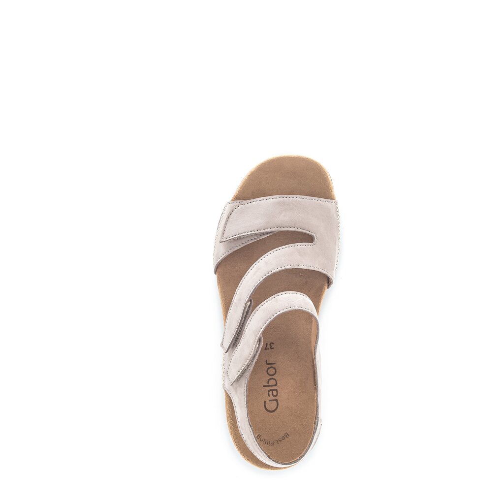 Gabor fashion Keilsandalette beige