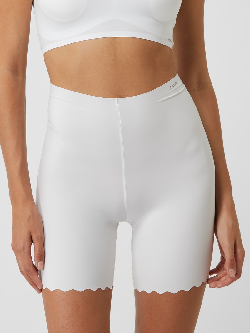 Shorts aus Mikrofaser Modell 'Micro Lovers' in weiß