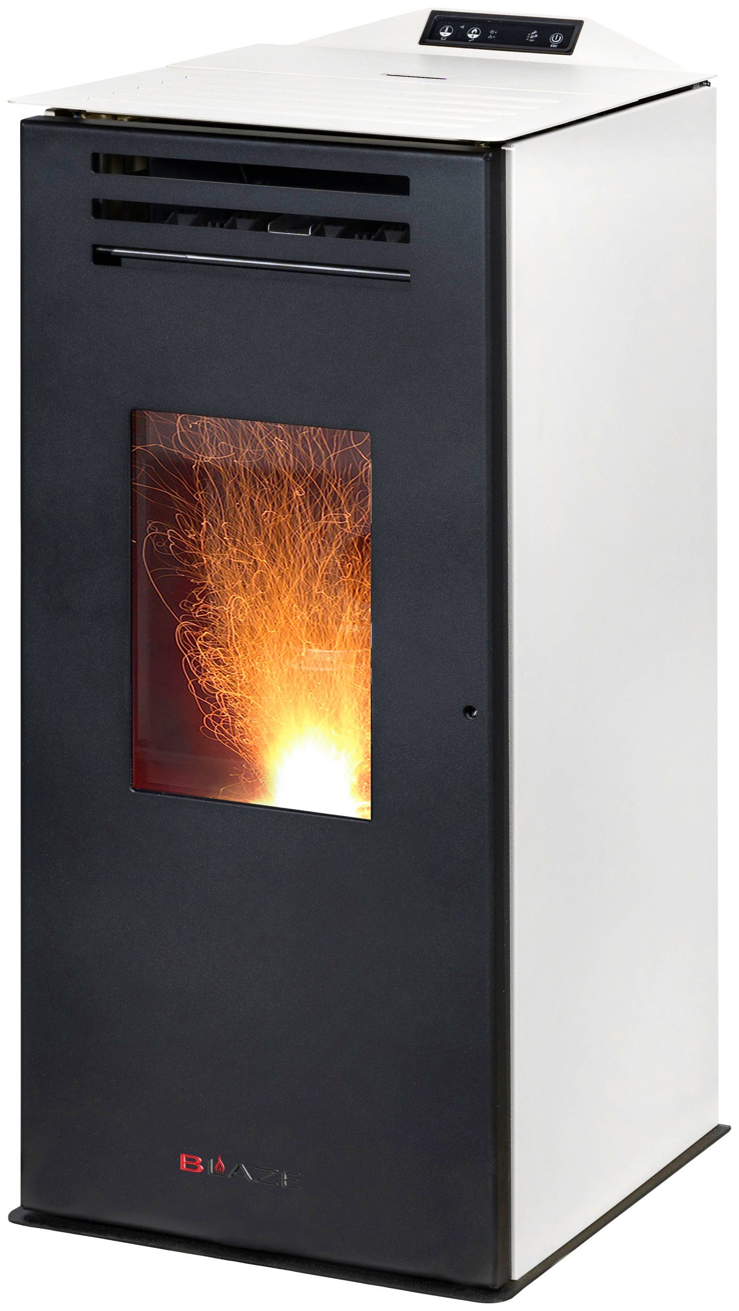 Blaze Pelletofen Anna, 6,3 kW, weiß