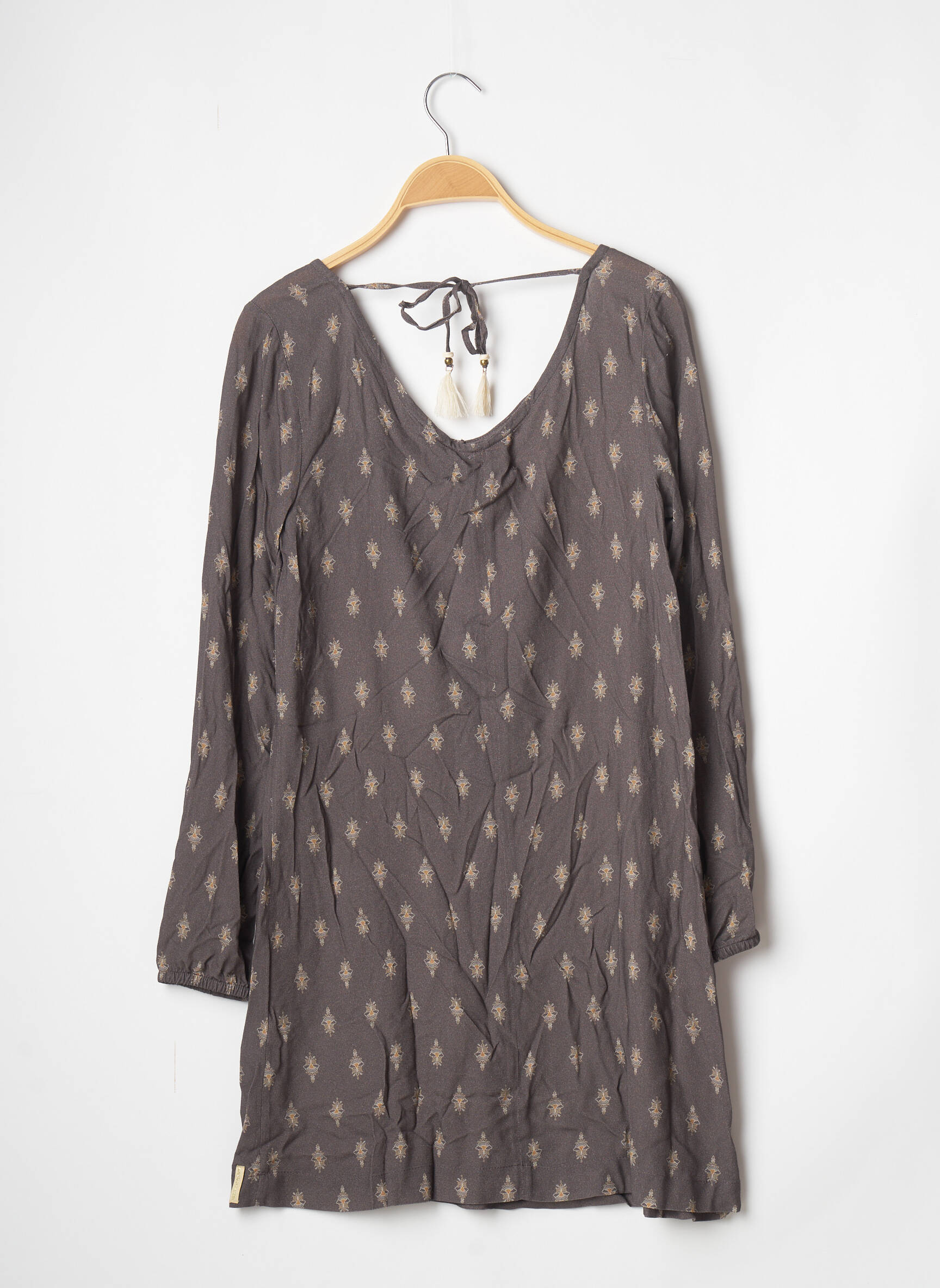 Banana Moon Robes Courtes Femme couleur marron