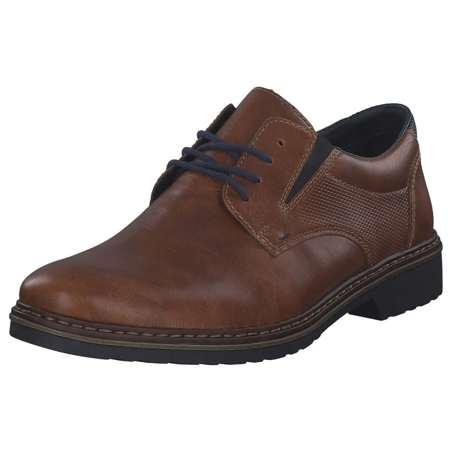 Rieker 16505, Business-Schnürschuhe, Herren, peanut/pazifik