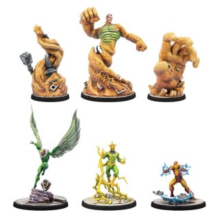 Marvel: Crisis Protocol – Electro, Sandman, Shocker & Vulture (Multilingual)