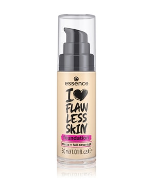 essence I LOVE FLAWLESS SKIN matt + full coverage Flüssige Foundation-30 ml