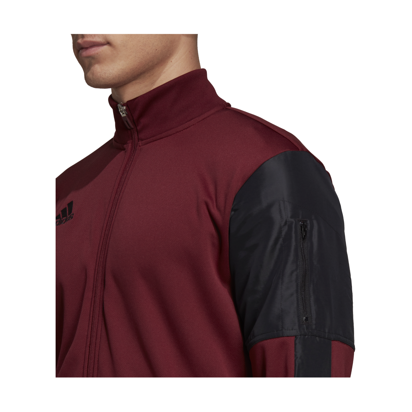 adidas Tiro ST Trainingsjacke Rot Schwarz