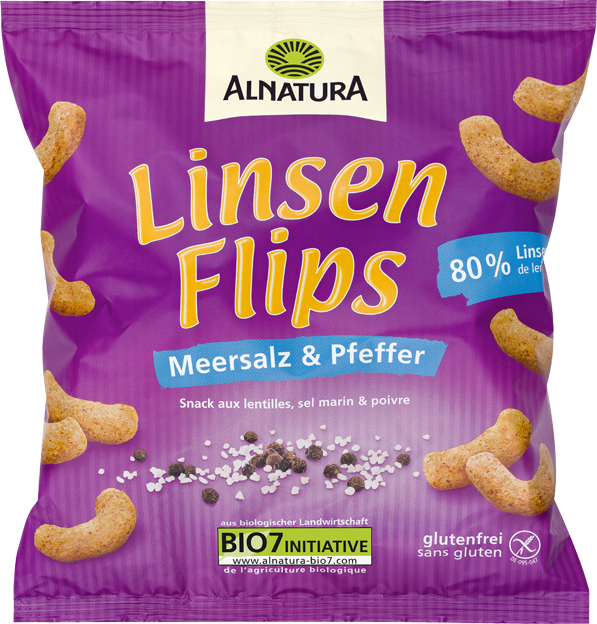 Alnatura Bio Linsen Flips glutenfrei