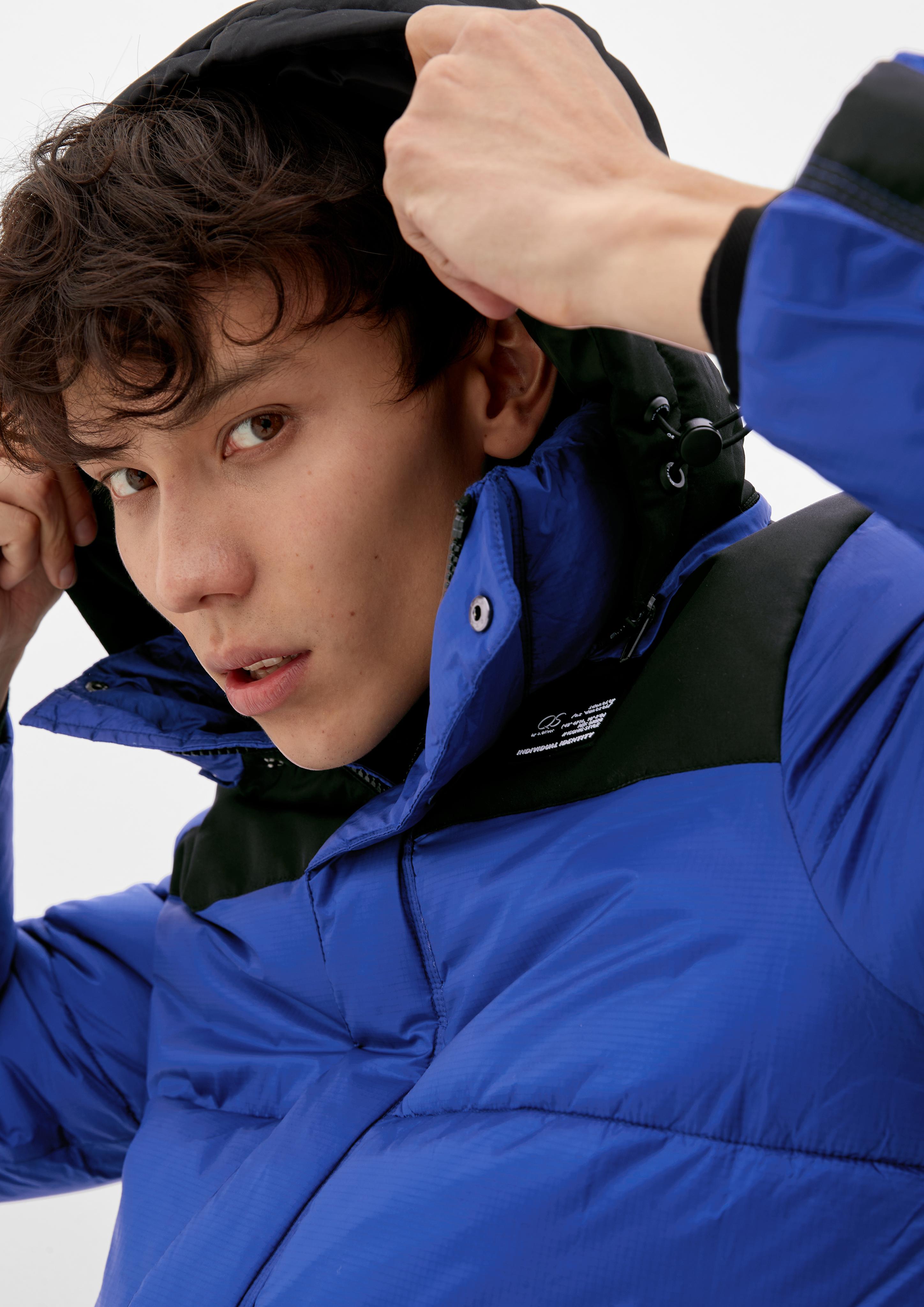 Lang geschnittene Puffer-Jacke  2115925-5612