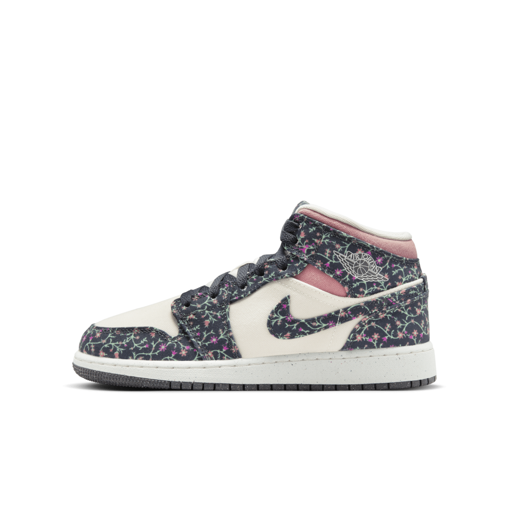 NIKE JORDAN 1 Mid SE GS FJ3451-001 / grau