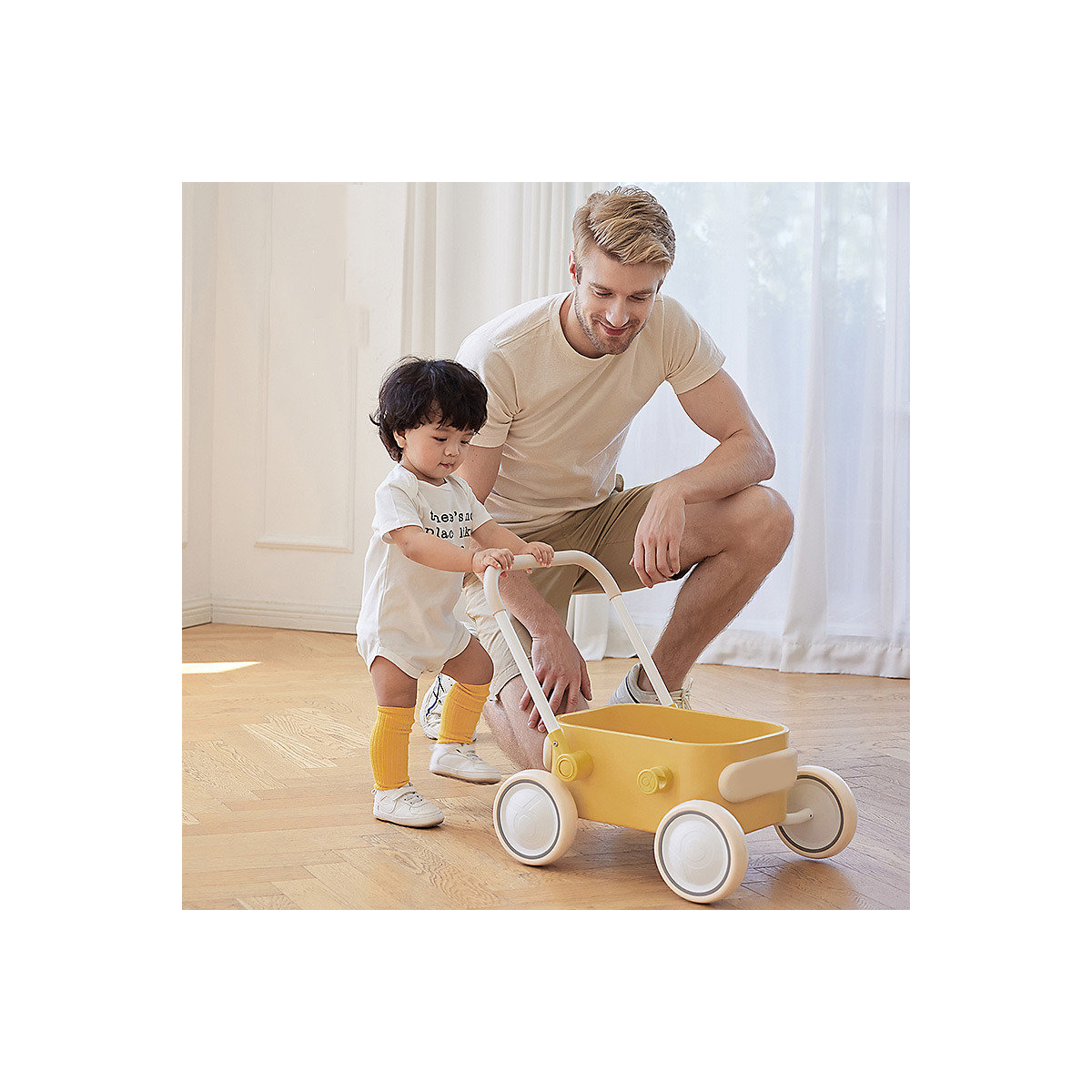 Lauflernhilfen Kinderwagen 7~36 Monate Lauflernwagen für Jungen und Mädchen