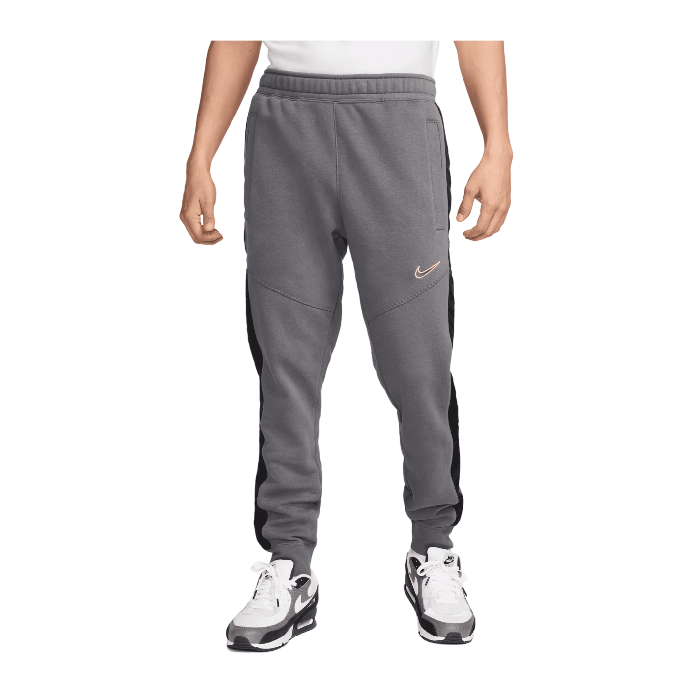 Nike Fleece Jogginghose Grau F068