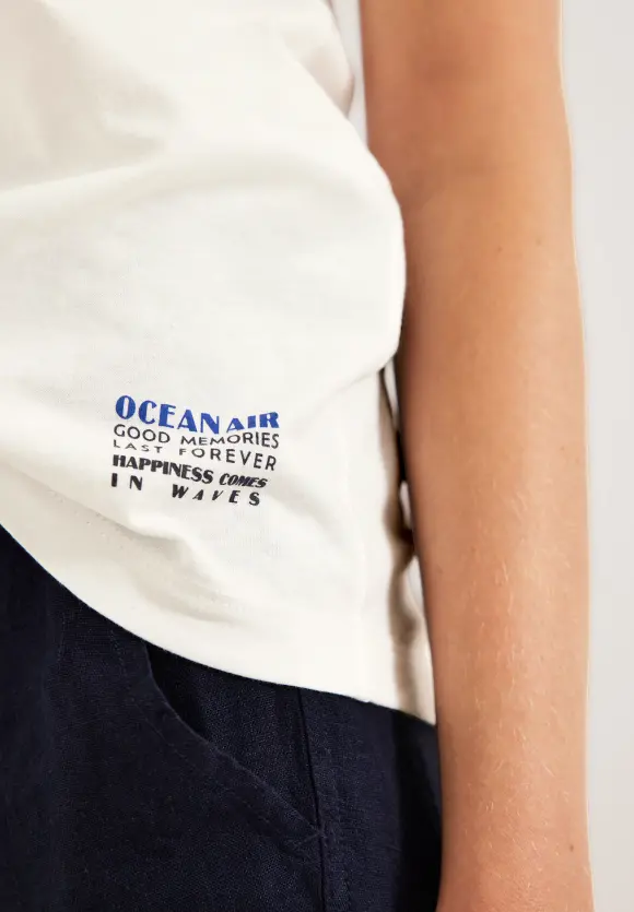 CECIL Top mit Smockdetails