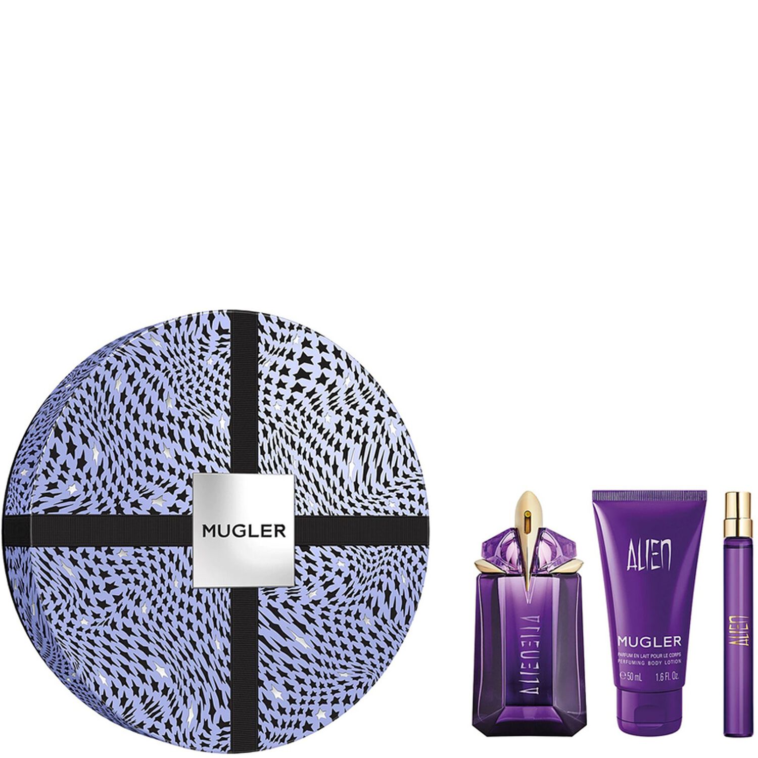 Mugler Alien Coffret Eau de Parfum Rechargeable 60 ml + 10 ml + Lotion Corps 50 ml