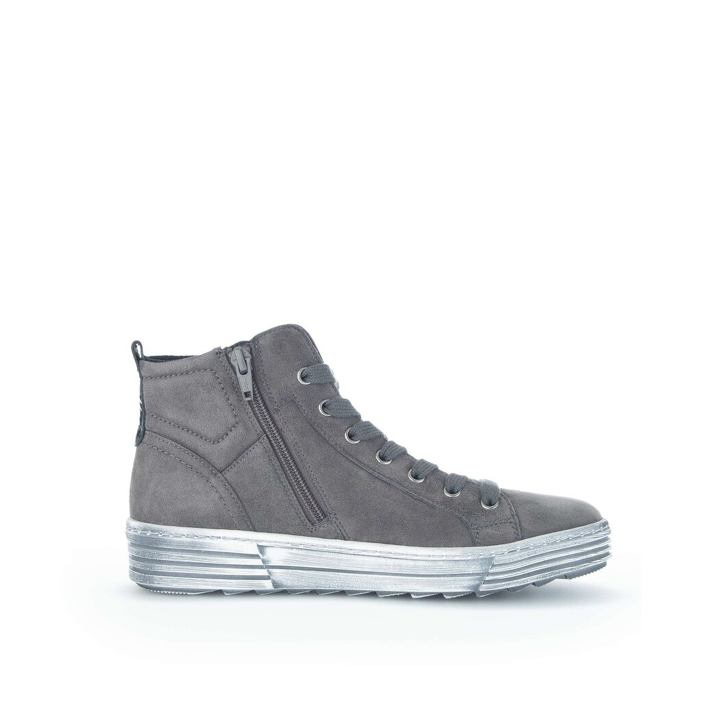 Gabor fashion Schnürstiefelette grau