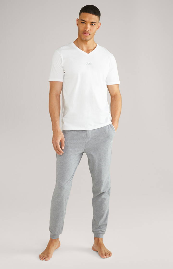 2er-Pack Fine Cotton T-Shirts in Weiß