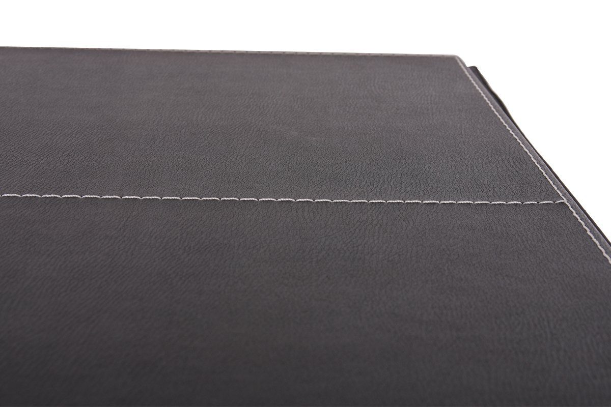 MCW Stehtisch Buffalo, Revolutionäres Design, Fußablage höhenverstellbar, Bodenschoner