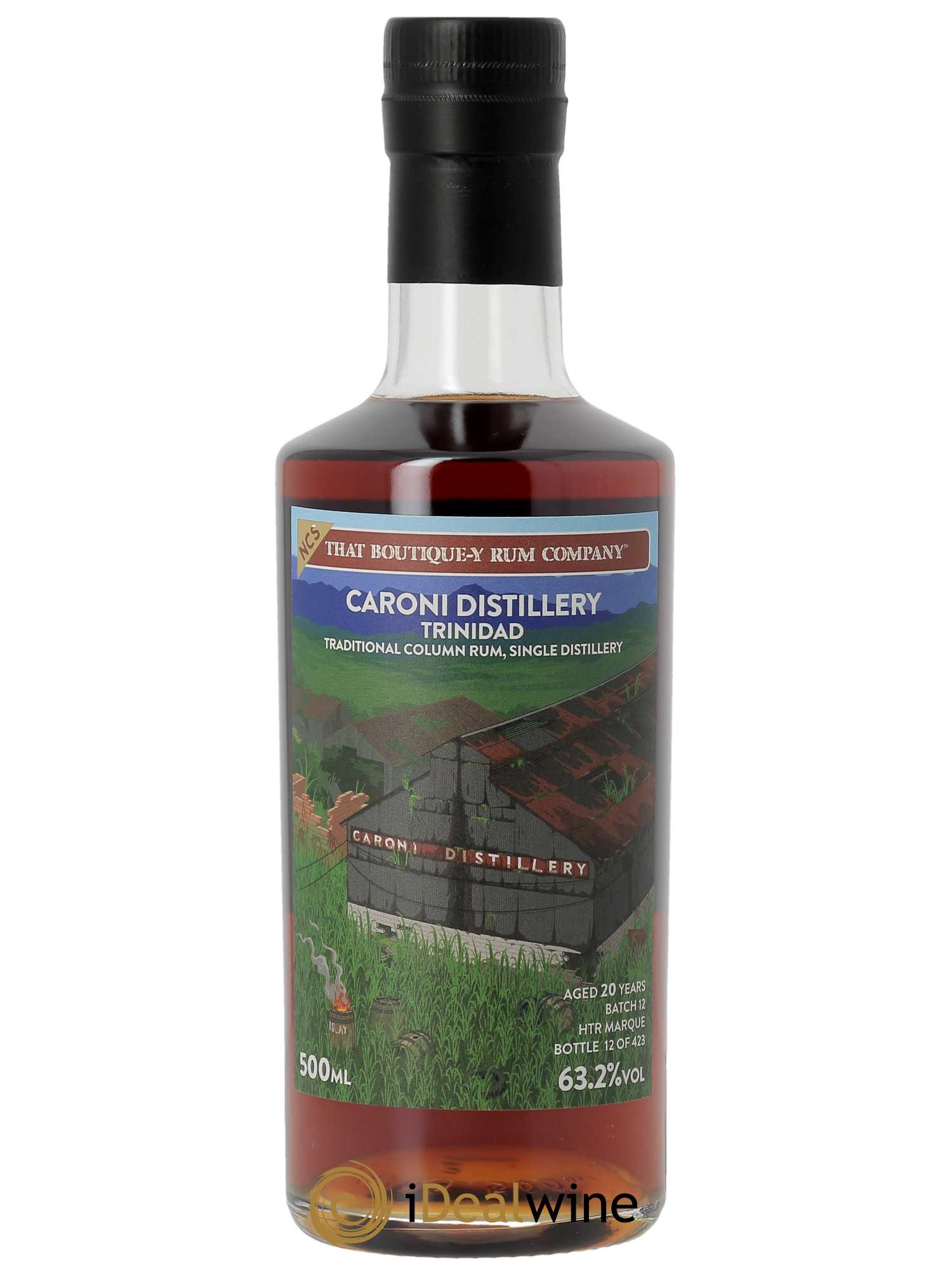Rhum Caroni 20 ans Islay Cask Finish 10th Anniversary TBYWC (50cl)  - Lot de 1 Bouteille