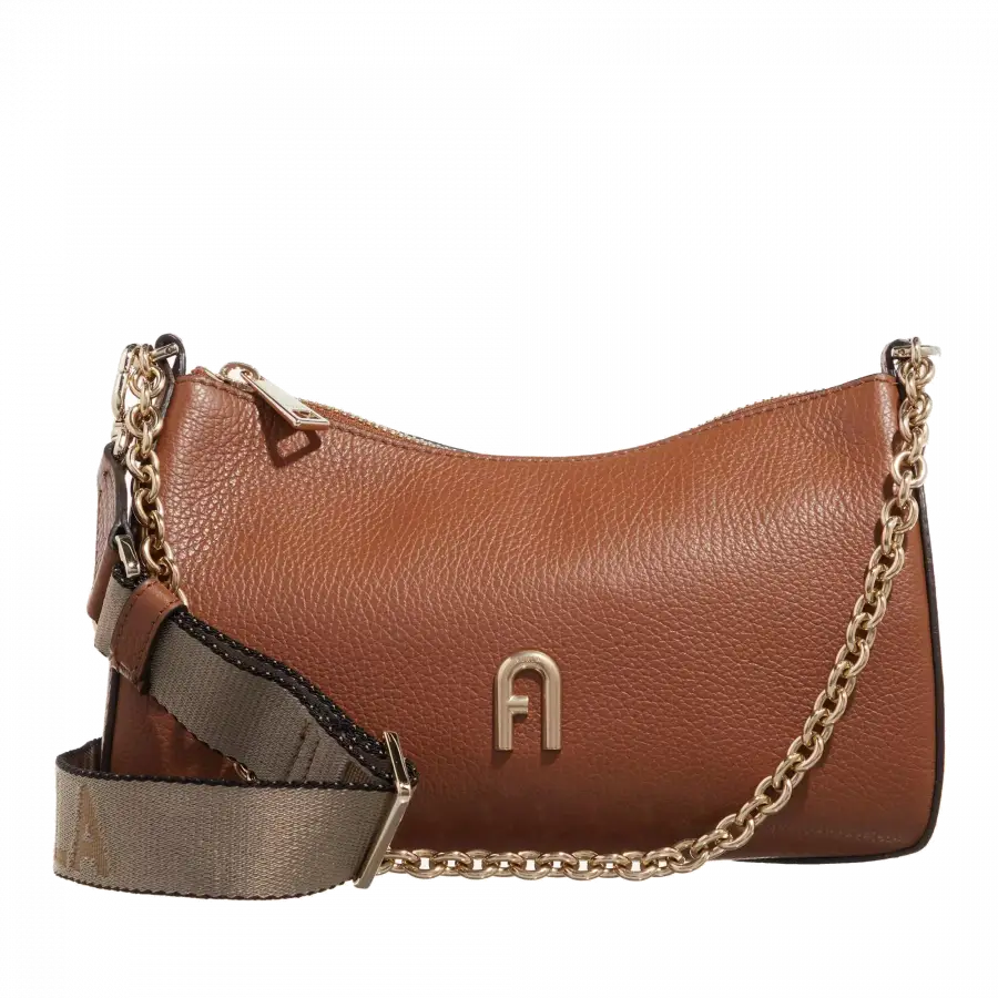Furla - Furla Shoulder Bags Metallkette Cognac - braun