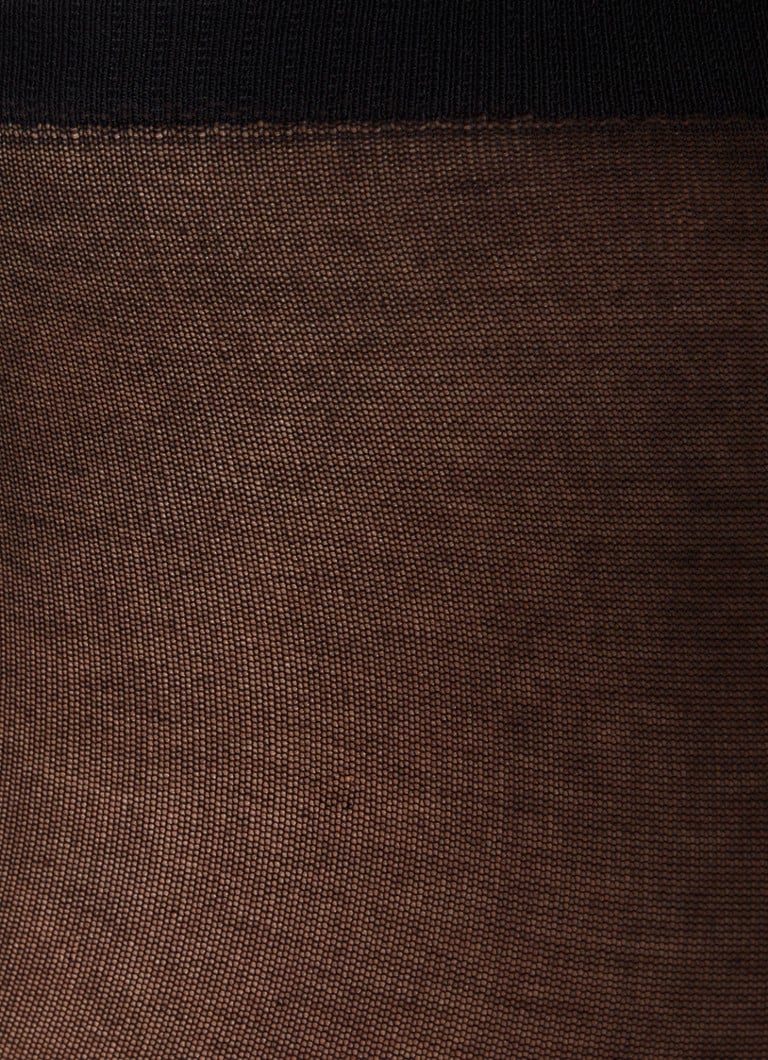 Meias-calças Falke Cotton Touch feitas com mistura de algodão orgânico.