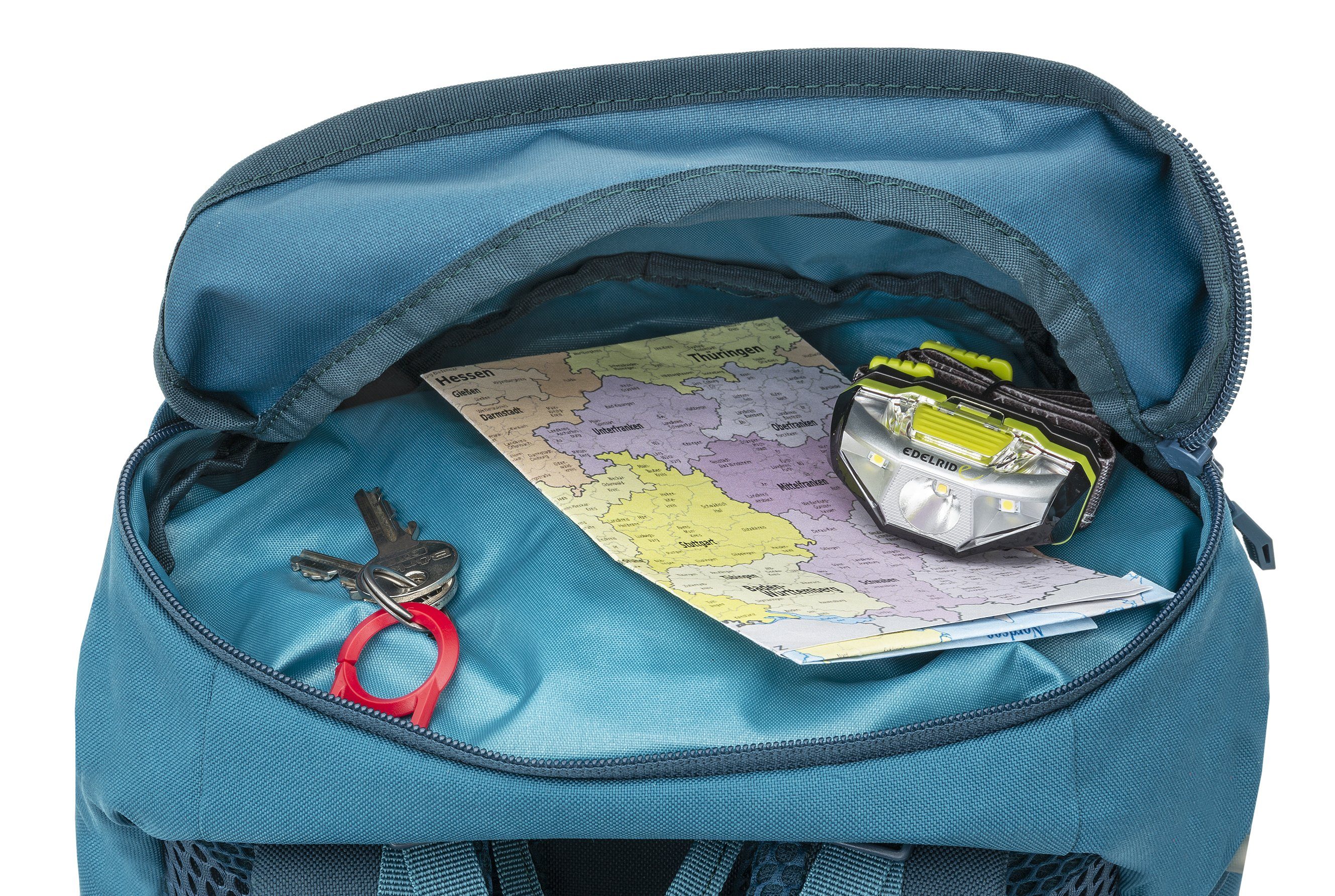 VAUDE Wanderrucksack Brenta 24 (Kein Set), Grüner Knopf