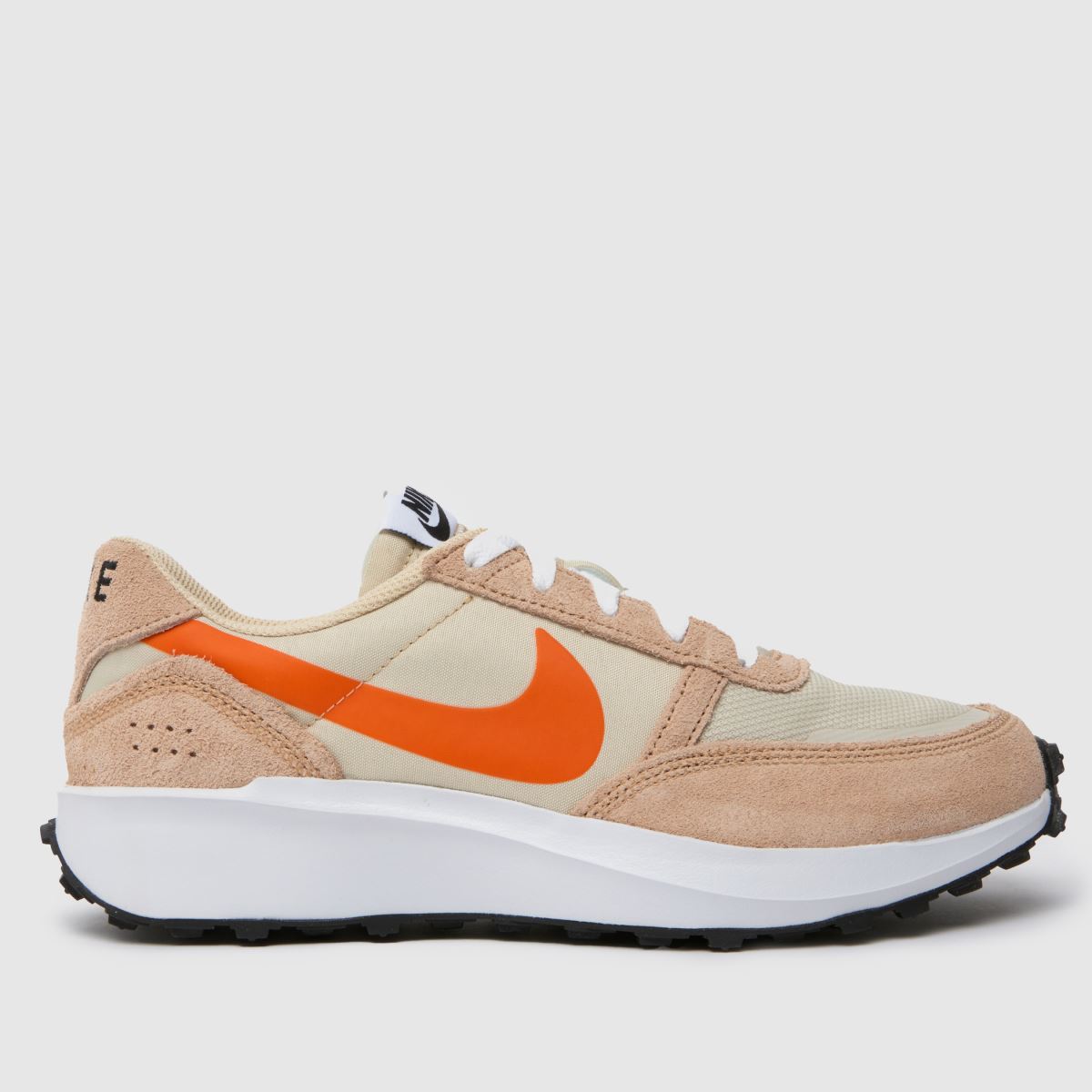 Nike – Våffeldebut – Beige flerfärgade sneakers