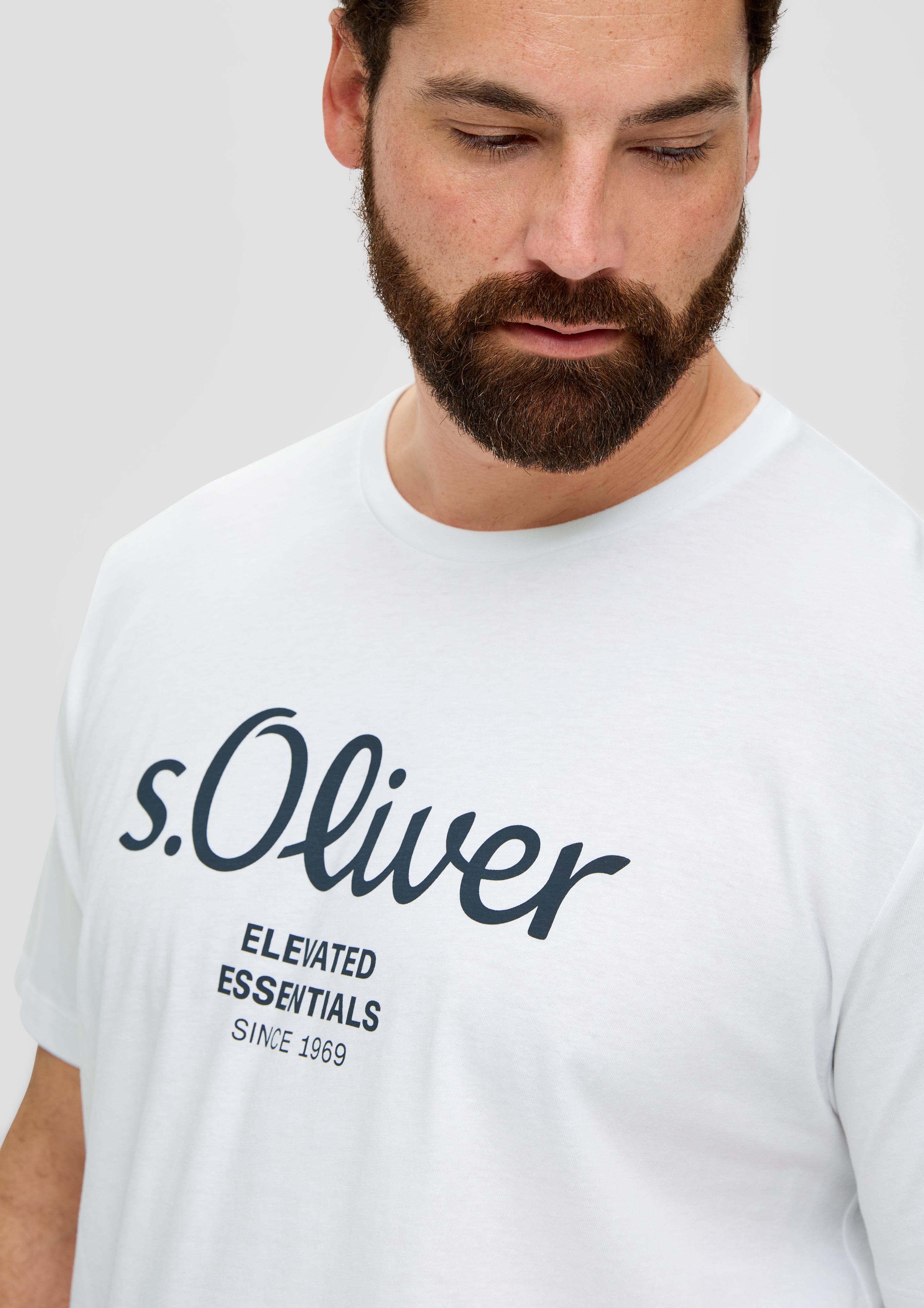 T-Shirt mit Logo-Print  2139910-01D1