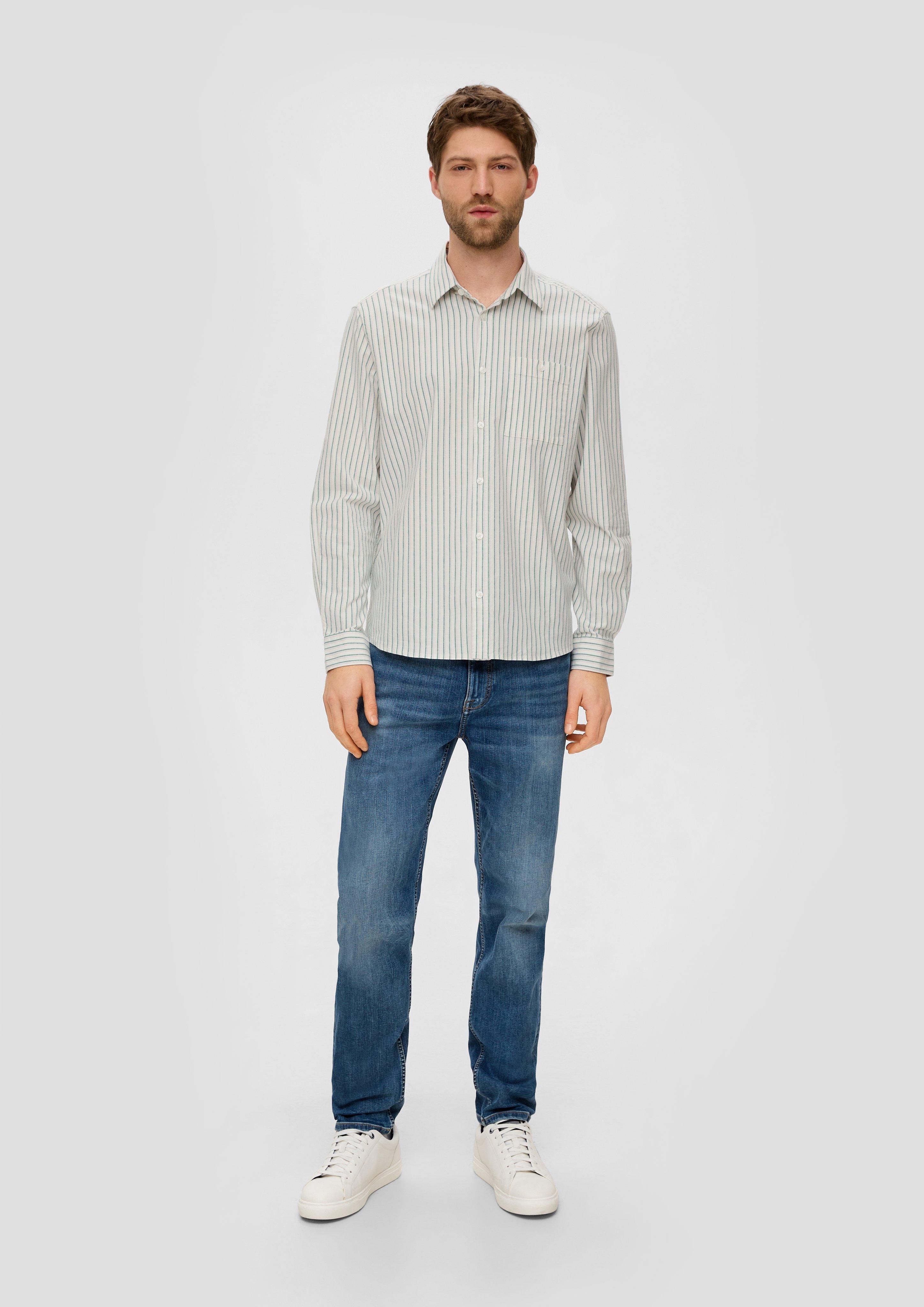 Langarmhemd mit Under-Button-down-Kragen  2140644-01G1