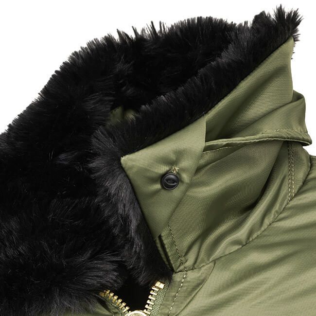 MA-2 Jacke mit Fellkragen